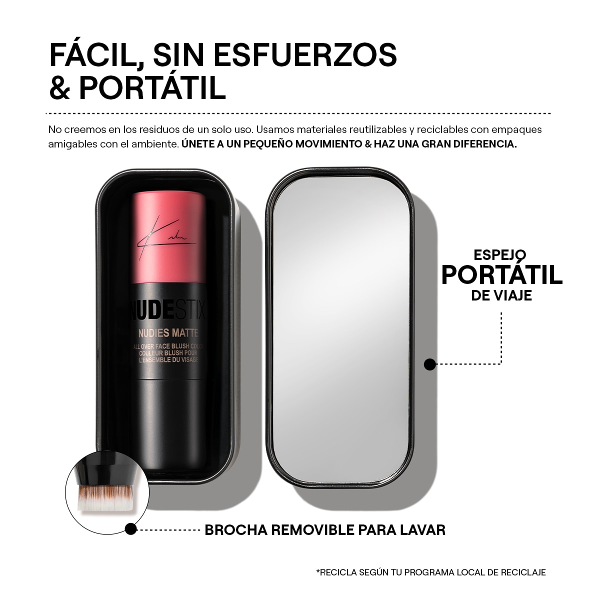 NUDIES MATTE BLUSH & BRONZE (RUBOR Y BRONCEADOR EN BARRA)